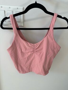 lululemon athletica Dusty Pink Scoop Align Crop Tank